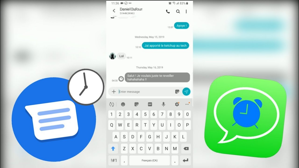 Message programmé