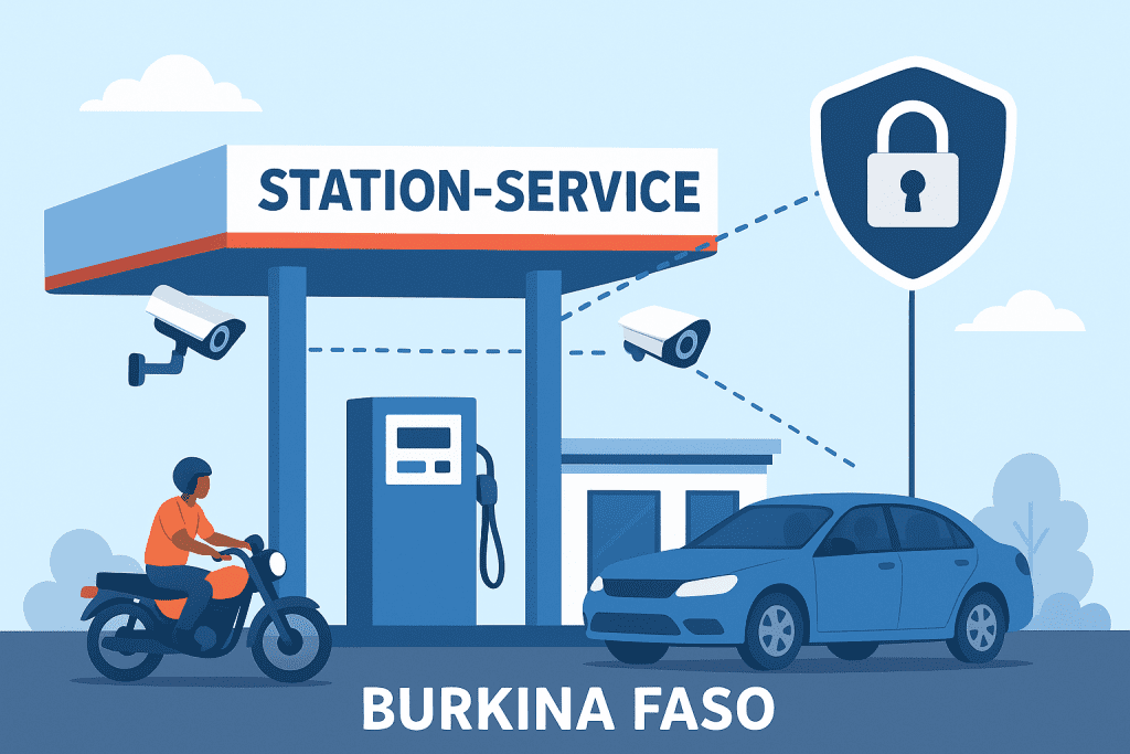 Burkina Faso : le ministère de la Sécurité impose la vidéosurveillance dans toutes les stations-service pour lutter contre le financement du terrorisme